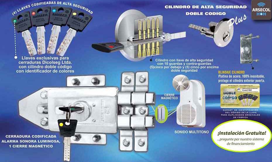 Sistema de Seguridad Residencial - Arsecol H&H